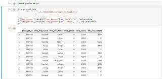 replace column values in pandas dataframe