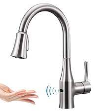 Get the best deals on kitchen tap. Anza Touchless Sensor Kitchen Sink Dual Function Sprayer Modern Automatic High Arc Single Handle Faucet With Pull Out Kitchenfaucets Com