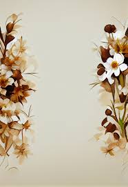 free brown flower background image