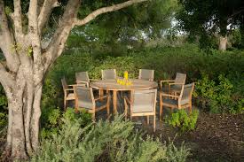 Round Teak Dining Table