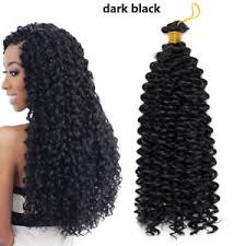 Crochet braids are a protective and chic hairstyle that is perfect for when want to give your hair some time to breathe. Afro Mali Bob Wavy Curly Weave Natural Twist Crochet Braid Hair Extensions Black Ebay