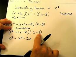 a polynomial function given its zeros