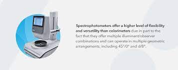 spectrophotometer vs colorimeter what