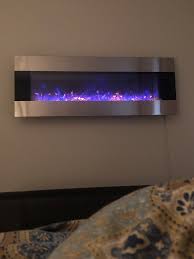 Electric Led Fireplace Wall Mounted