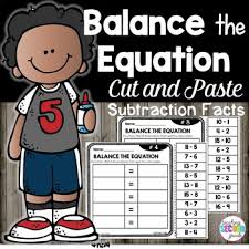 Balancing Equations First Grade