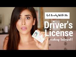 drivers license makeup tutorial