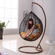 The perfect addition to any living room or relaxation space, egg chairs are both contemporary and stylish. 10 Cool Modern Indoor Hanging Chairs Ideas And Designs Hanging Chair With Stand Hanging Egg Chair Indoor Chairs