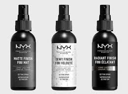 nyx radiant dewy finish setting spray