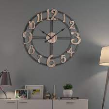 Roman Round Wall Clock