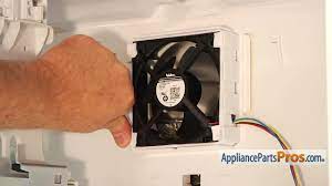 ge refrigerator freezer evaporator fan