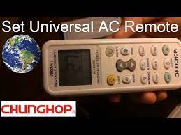 how to set universal remote control