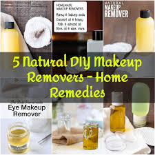 5 natural diy makeup removers home