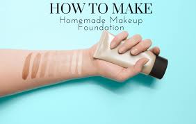 how to make homemade makeup foundation