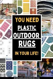 the best plastic outdoor rugs on a