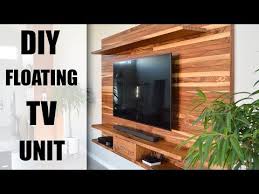 Diy Floating Tv Wall Unit How To