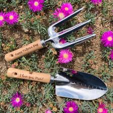 Engraved Gardening Tool Kit