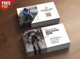 photography business cards uplabs