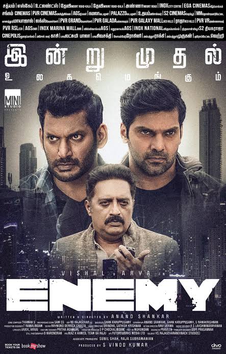 Enemy 2021 Movie Download Dual Audio Hindi Tamil | UNCUT TK WEB-DL 2160p 4K 1080p 720p 480p