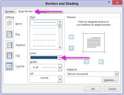 1 pixel border to ms word doents