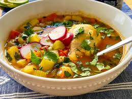 caldo de pollo mexican en soup