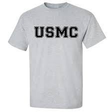 usmc athletic marines short sleeve t