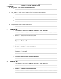 essay outline template pdf form fill