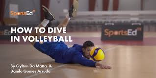 how to dive in volleyball sportsedtv