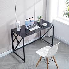Tempered Clear Glass Computer Desk