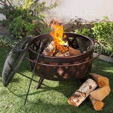 Barton Outdoor Fire Pit Wood Burning
