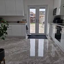 Balm Grey Gloss Floor Tiles Tiles