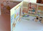 Бумажный домик для бумажной куклы своими руками