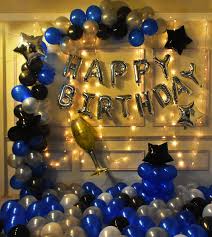 happy birthday balloons decoration kit
