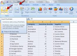 pivot table tutorial and exles in