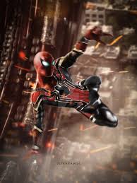 Download wallpaper 1280x1024 spiderman, avengers infinity war, 2018 movies , movies, hd, artist, artwork, artstation images, backgrounds Spider Man Infinity War Marvel Superhelden Spiderman Marvel