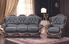 dante clical italian leather sofa