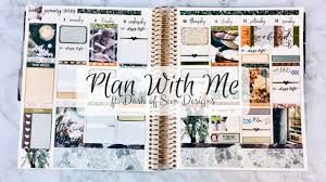 Plan With Me Ft Dash Of Sun Designs Pwm Design Group Erin Condren Life Planner