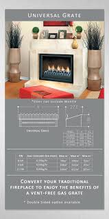 Universal Gas Grate Fireplace