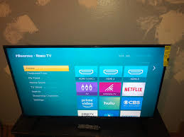 In the menu on the left side of the screen. 50inch Hisense Roku Tv Smart Tv 4k Hisense Model 50r6 Serial Number Yn003p968046 It S In Good Condition And Comes With Remote Asking 300 Need Gon For Sale In Phoenix Az Offerup