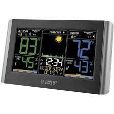 technology wireless color weather station