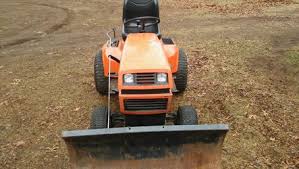 ariens gt14 plow tractor in