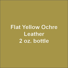 Flat Yellow Ochre Leather 2 Oz Tru