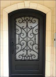 Front Double Wrought Iron Doors Melbourne