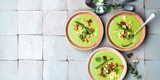 recettes soupe de légumes verts et de