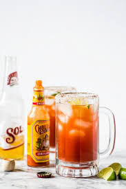 this refreshing michelada recipe made with clamato juice and mexican beer is the perfect beer l