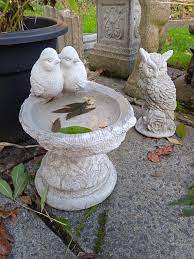 Bird Garden Statues Concrete Bird Bath