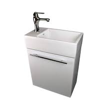 Kitchen sink combo online showroom shop our selection of kitchen sink combos. Dandi 17 3 4 Wall Mounted Cabinet Vanity Bathroom Sink White Combo Faucet Drain With Towel Bar Faucet Drain And Buy Online In Dominica At Dominica Desertcart Com Productid 42321535