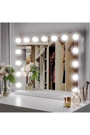 crystal edge hollywood vanity mirror