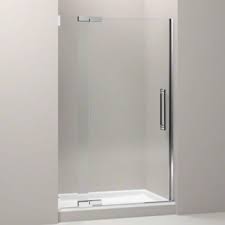 Purist Frameless Pivot Shower Door