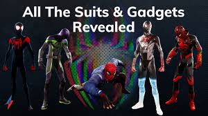 Miles morales has an extra treat for fans: All The Suits Gadgets In Spider Man Miles Morales Youtube