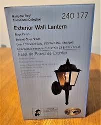 Hampton Bay Exterior Wall Lantern